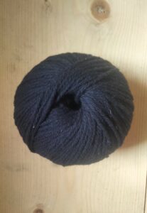 Pelote de laine Mérinos (50 g) – Coloris Bleu Marine