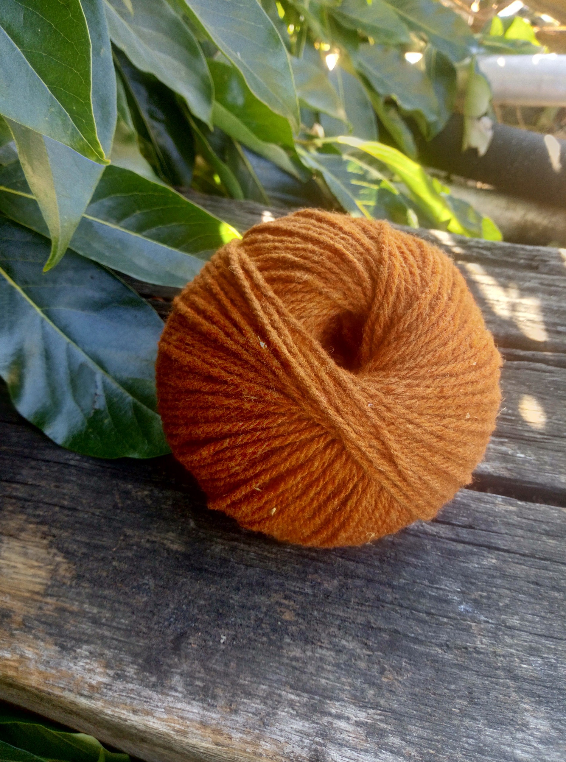 Pelote de laine Mérinos (50 g) – Coloris Ecureuil