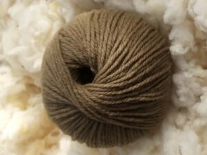 FLOCKY – Pelote de laine mérinos pure cappuccino