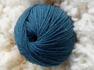 FLOCKY – Pelote de laine mérinos pure – Bleu Cosmos